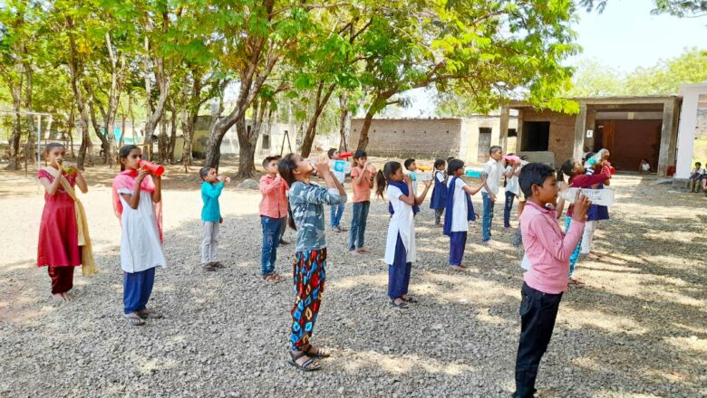 ‘वॉटर बेल’ उपक्रमातून विद्यार्थ्यांना पाणी पिण्याची सवय