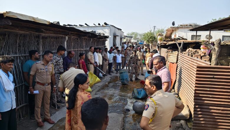 “ऑपरेशन क्रॅकडाउन” अंतर्गत इस्लापूर परिसरात पोलिसांची मोठी संयुक्त कारवाई