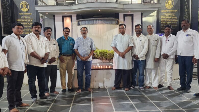 नसरापूर घटनेतील चिमुरडीला मसापची श्रद्धांजली; आरोपीस कठोर शिक्षेची मागणी