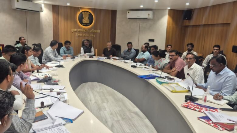 जुलैअखेरपर्यंत ४० हजारांहून अधिक अपूर्ण घरकुले पूर्ण करा; सीईओ महेश पाटील यांचे आदेश