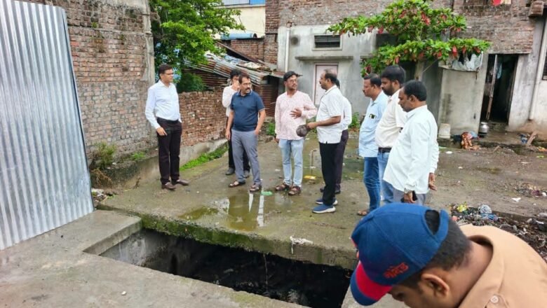 मनपा आयुक्त ॲक्शन मोडमध्ये! संवेदनशील भागांची पाहणी, आपत्ती व्यवस्थापन यंत्रणा सज्ज करण्याचे निर्देश
