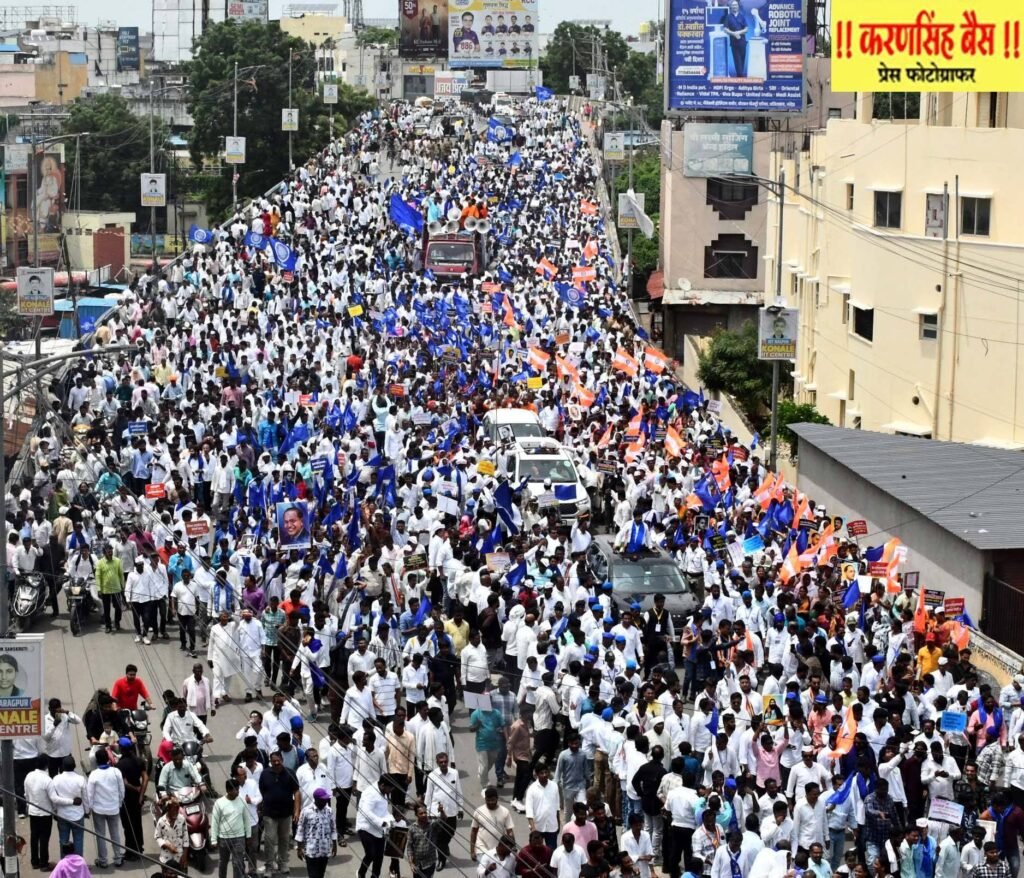 नांदेडमध्ये आरक्षण उपवर्गीकरणाविरोधात महामोर्चा; जिल्हाधिकारी कार्यालयावर धडक