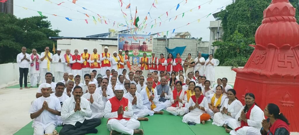 नांदेड पतंजली योगपीठ परिवारातर्फे स्वातंत्र्य दिन उत्साहात साजरा
