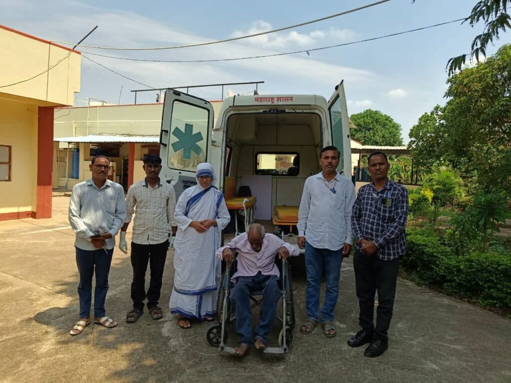 अनोळखी निराधार रुग्णाला मिळाला मायेचा आधार