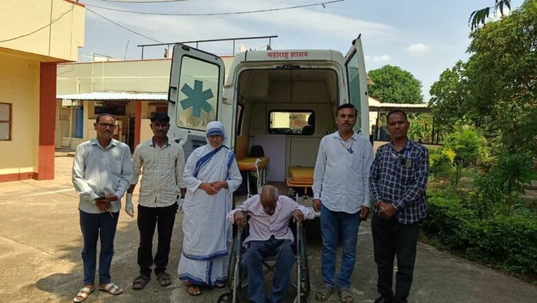 अनोळखी निराधार रुग्णाला मिळाला मायेचा आधार